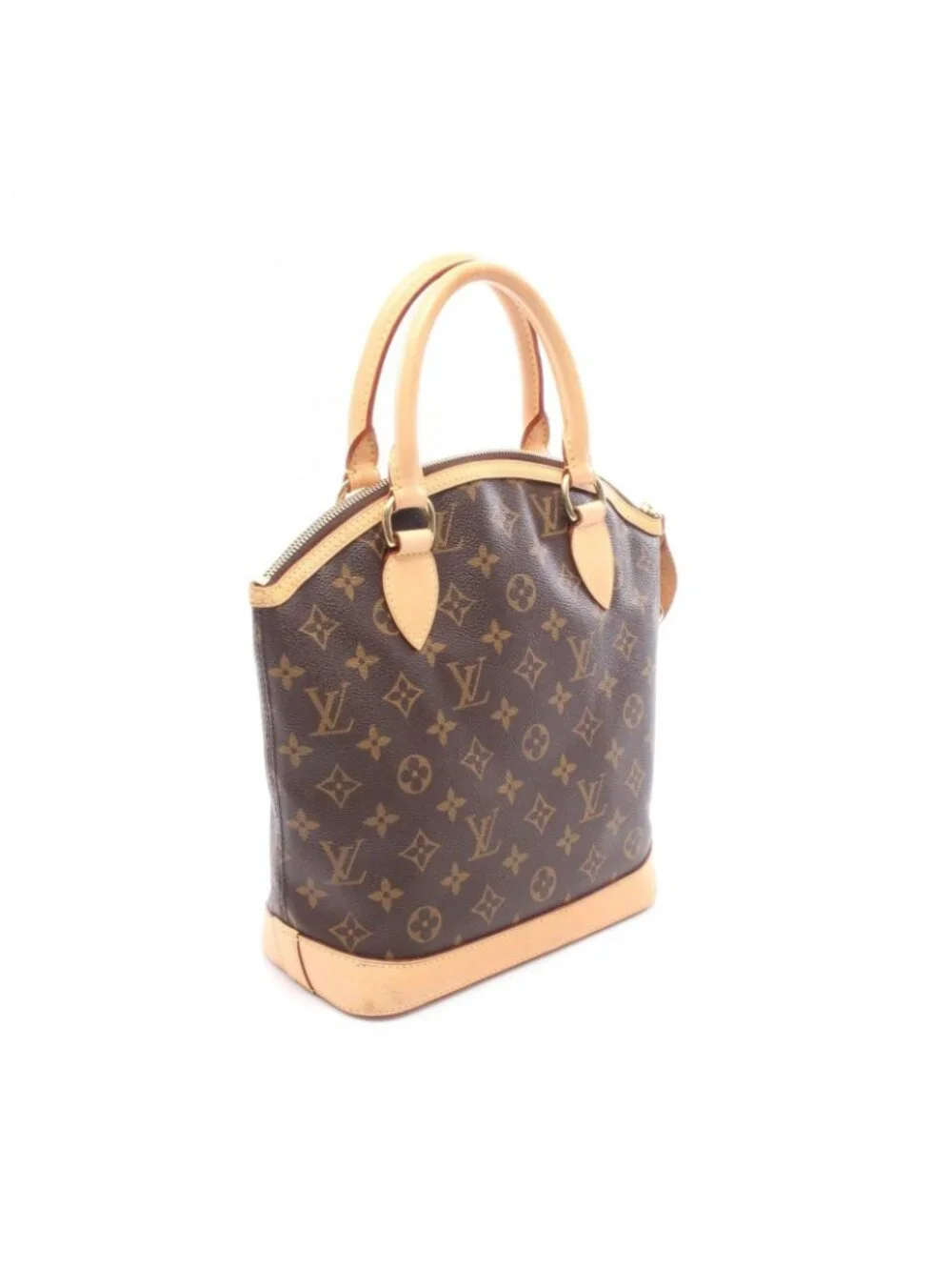 Louis Vuitton Handbag Rock It Coatingcanvas Leather